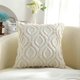 thumbnail image 3 of Set of 2 Faux Fur Cushion Covers 45x45 cm, Decorative Soft Plush Fluffy Velvet, 3 of 5
