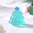 thumbnail image 4 of CASAFUN 10Pcs Luminous Resin Plant Figurines Mini Luminous Christmas Tree Xmas Tree Statue Christmas Tree Models Ornaments for Christmas Decoration, 4 of 6