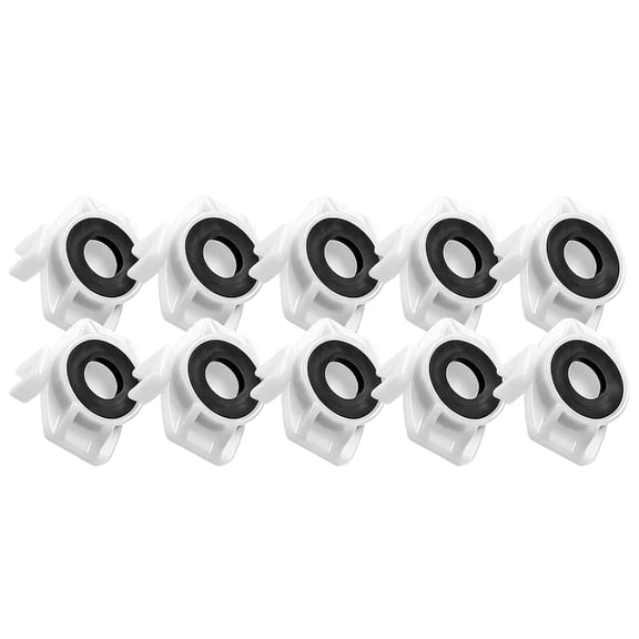 101237 Tub Spout Diverter Repair Kit 10Set with Plastic Diverter Gate, Cup Seal, for 3800 Bathroom Bathtub Leak Repair Use
