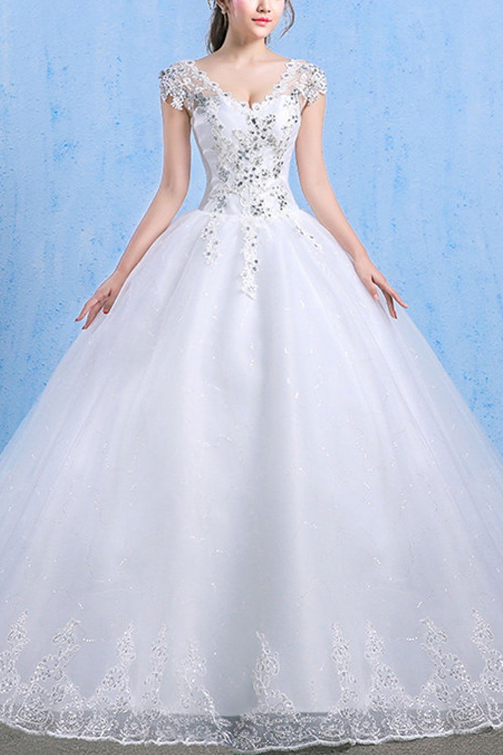 wedding dresses with long tail