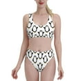 thumbnail image 2 of Picia Lovely Penguin Women's High Waisted Bikini Scoop Neck Swimsuit Two Pieces Bathing Suit-XX-Large, 2 of 8