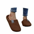 thumbnail image 3 of Women's Slippers House Shoes Closed Toe Thick Warm Indoor And Outdoor Shoes Fuzzy Memory Foam Slip On Home Slippers, 3 of 8