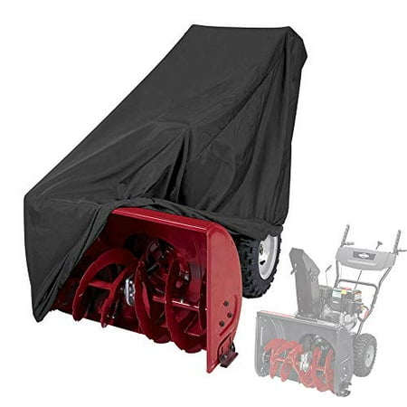 Himal Snow Thrower Cover-Heavy Duty Polyester,Waterproof,UV Protection,Universal Size for Most Electric Two Stage Snow Blower