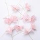thumbnail image 2 of Flores artificiales Rosas 10pcs Flor de exterior exterior exterior real con tallos para bricolaje de Arreglos Baby Shower Rosado Soledad Cintas para el cabello de la moda, 2 of 9