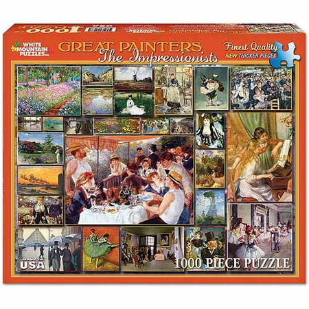 White Mountain Puzzles Jigsaw Puzzle, 1000pc, 24