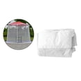 thumbnail image 1 of Poliéster circular del de de mosquitos del para la comida del césped de la cubierta del patio blanco Cola Cubierta de mosquitera para patio, 1 of 6
