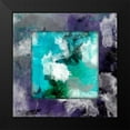 thumbnail image 2 of Grey, Jace 12x12 Black Modern Framed Museum Art Print Titled - Watercolor Border Mate, 2 of 5