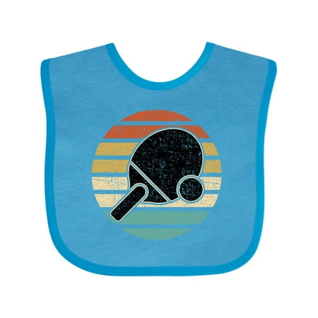 

Inktastic Table Tennis Ping Pong Boys or Girls Baby Bib