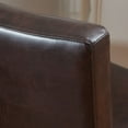thumbnail image 5 of Tabourets de bar Skyland en Simili Cuir Marron (Set de 2), 5 of 5