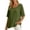 *Army Green, variant on ClodeEU Women's V Neck Short Sleeve Tops,Casual Loose Curved Hem Lightweight Blouses ,Women's Plus L