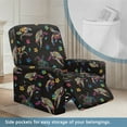 thumbnail image 3 of HELLHERO Sea Turtle Print Recliner Seat Covers for Reclining Chair Non Slip Fitted Recliner Couch Covers That Stay in Place, Home Decor, Easy to Install, 3 of 8