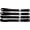 Black, variant on Heavy Duty Soft Loop Tie Down Straps (4PK) 1.5 inches 18 inches 10,000 LBS Breaking Strength Soft tie downs for Motorcycle, ATV, UTV, Bicycle and Trailer