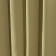 thumbnail image 2 of Quality Home Thermal Insulated Blackout Curtains - Stainless Steel Nickel Grommet Top - Wheat - 52"W x 84"L - (Set of 2 Panels), 2 of 3