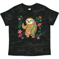 thumbnail image 3 of Inktastic Sloth Cute for Girls Girls Toddler T-Shirt, 3 of 5
