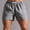 Multicolor, variant on Men's Gingham Check Swim Trunks, Elastic Waist Drawstring Quick Dry Board Shorts with Pockets, Lightweight Summer Shorts for Beach, Pool & Casual Wear Multicolor