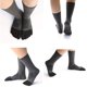 thumbnail image 4 of Calcetines de algodón para correr, calcetines deportivos de peso medio, calcetines de cinco dedos, 3 pares, talla 7-11, 4 of 5