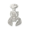 thumbnail image 4 of 925 Sterling Silver Lobster Chain Slide Charm Pendant, 4 of 5