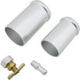 thumbnail image 3 of Aluminum Radiator Weld-On Inlet/Outlet Neck Kit w/ Petcock, 3 of 7