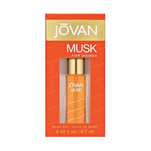 Jovan Woman Musk Oil, Floral fragrance, notes of jasmine, neroli, bergamot, and musk, 10ml