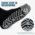 thumbnail image 6 of Anti-Slip Gripper Diabetic Socks for Men and Women, UNEEI 4 Pairs Non-Binding Nonslip Socks with Comfort, Ideal for Elderly & Diabetes Foot Care, 6 of 9