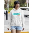 thumbnail image 2 of California Dreaming Sunset Hoodie Women -Image by Shutterstock, Female XX-Large, 2 of 4
