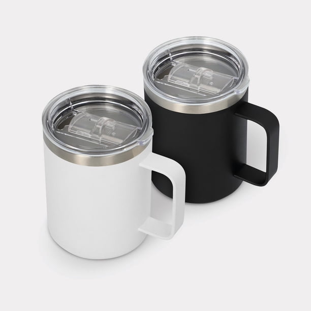 Paquete con 24 piezas de taza termo Prommocional negro 8.5 x 11