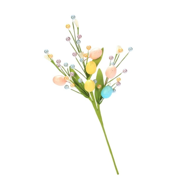 Rama de árbol de Pascua artificial decorativa con esquejes simulados para dormitorio 1 unidad