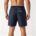 thumbnail image 3 of Homeyce Men's Workout Running Shorts Quick Dry Elastic Waist Shorts Athletic Lightweight Gym Tennis Shorts with Side Pockets Drawstring Clothes,Blue L, 3 of 4