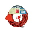 thumbnail image 2 of Conntek Indoor and Outdoor 50 ft. L Black/Orange Triple Outlet Cord 12/3 SJTW, 2 of 3