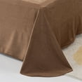 thumbnail image 4 of MorroMorn 5 PCS Shaggy Duvet Cover Bedding Set - Fluffy Comforter Cover Long Faux Fur Luxury Ultra Soft Cozy (Brown, King/California King), 4 of 6