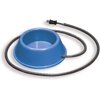 API Plastic Heated Pet Bowl 1 Quart , Blue
