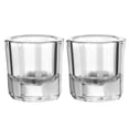 thumbnail image 1 of Minkissy 2Pcs Manicure Glass Crystal Cups Liquid Holder Container Tint Bowl Nail Styling Tool Equipment Tools (without Cover), 1 of 4