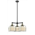 thumbnail image 2 of Innovations Lighting - Bell Cage - 3 Light Chandelier In Industrial Style-17, 2 of 2