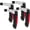 Red 4pc, variant on 2 Pack Car Assist Handle for Elderly, 3-in-1 Car Cane Door Latch Handle, Multifunction Vehicle Support Handle, Portable Auto Cane Grab Handles for Seniors and Handicapped (Red)