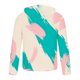 thumbnail image 4 of Sudadera para hombre Sudaderas de otoño Casual Sports Fitness Pullover Capucha Half-Zip Gradient Tie-Dye Print Odeerbi ODB-5, 4 of 5