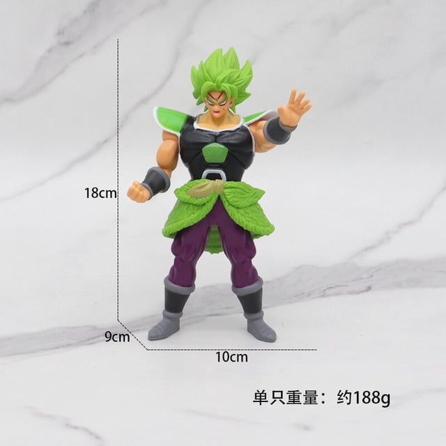Figuras de Pvc coleccionables de Dragon Ball, muñecos de Anime de 18cm, Goku, Vegeta, Super Saiyan, adornos de escritorio, regalo de juguete