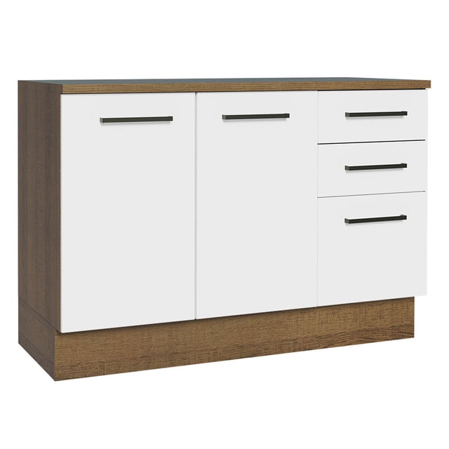 Gabinete Bajo Cocina Madesa Agata 120 cm con Encimera BM