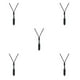 thumbnail image 3 of Collar de cristal de piedra natural Sonducket Obsidiana ajustable, 3 of 6