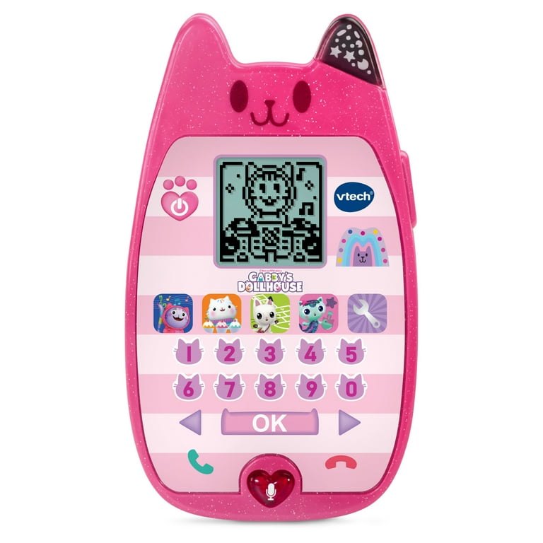 Gabbys Dollhouse A-Meow-Zing Phone with Accessories, Baby Toy