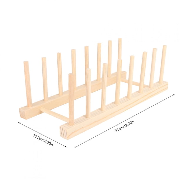 Escurridor De Platos De , Escurridor De Platos De 7 Rejillas Con Superficie Lisa Para Almacenamiento De Utensilios De Cocina, No Tóxico Y Ecológico