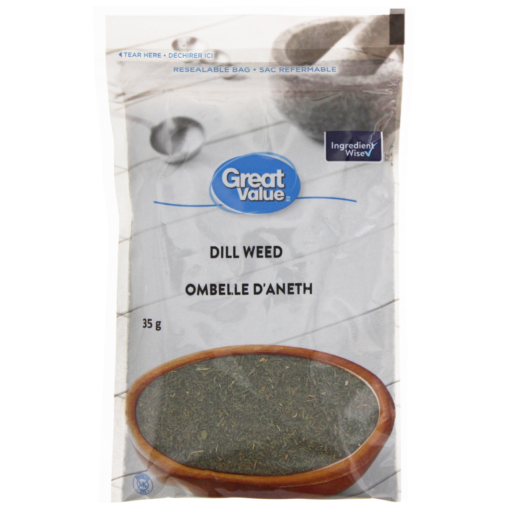 Great Value Dill Weed, 35 g