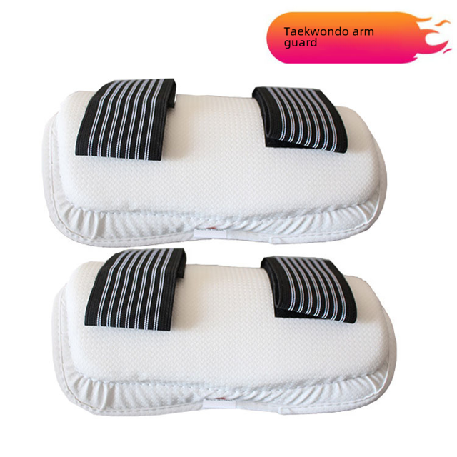 Fábrica de protectores de codos y brazos con patrón de tapete de césped moldeado tridimensional para entrenamiento de competición de taekwondo