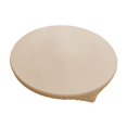thumbnail image 1 of Mantel de mesa lavable, sencillo, a prueba de polvo, elástico, protector de mesa para decoración de bodas, picnics y fiestas. Beige Diámetro 60 cm, 1 of 8