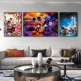 thumbnail image 2 of Mickey Mouse and Minnie Canvas Painting Disney Cartoon Wall Art Posters and Prints Picture for Children's Room DecorationA4 21x30cm No Frame Gao Jinjia LED, 2 of 2