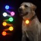 thumbnail image 3 of IPX7 impermeable LED collar de perro mascota colgante seguridad nocturna colgante luminoso luz para mascotas collar colgante intermitente para perros suministros naranja Rojo Verde, 3 of 5