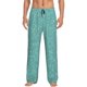 thumbnail image 1 of Balery Teal Green Glitter Pantalones de pijama para hombre, pijama ultraligero, pantalón de descanso-3X-Large, 1 of 6