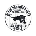 thumbnail image 2 of unisex 100% Cotton Black Panther Party T-Shirt – oakland California 1966 Design – Distressed Vintage Style Casual Tee, 2 of 7