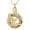 Gold-Purple, variant on Eagle Urn Necklace for Ashes Circle of Life Ashes Necklace for Women Men Crystal Eagle Cremation Jewelry Memorial Pendant for Human / Pets Ash Holder