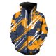 thumbnail image 1 of Traje de carreras con cremallera para hombre, sudadera con capucha, moda para adolescentes, gran tamaño, manga larga, estampado 3D, unisex, gran oferta 2024, camisetas casuales, estilo hip hop., 1 of 6