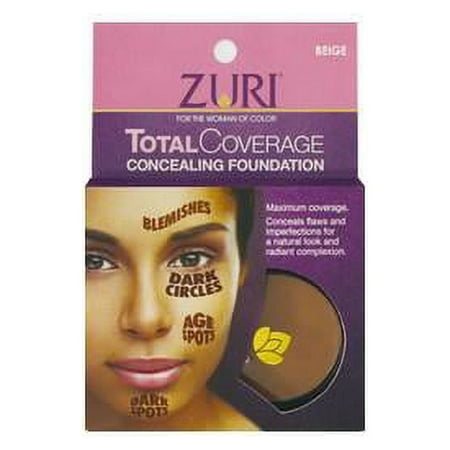Zuri Total Coverage Concealing Foundation Beige